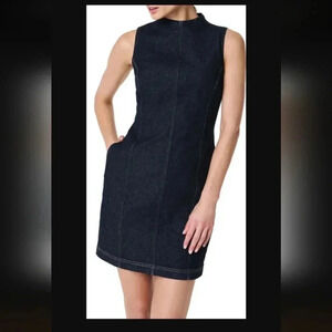 Spanx Denim Seamed Shift Dress